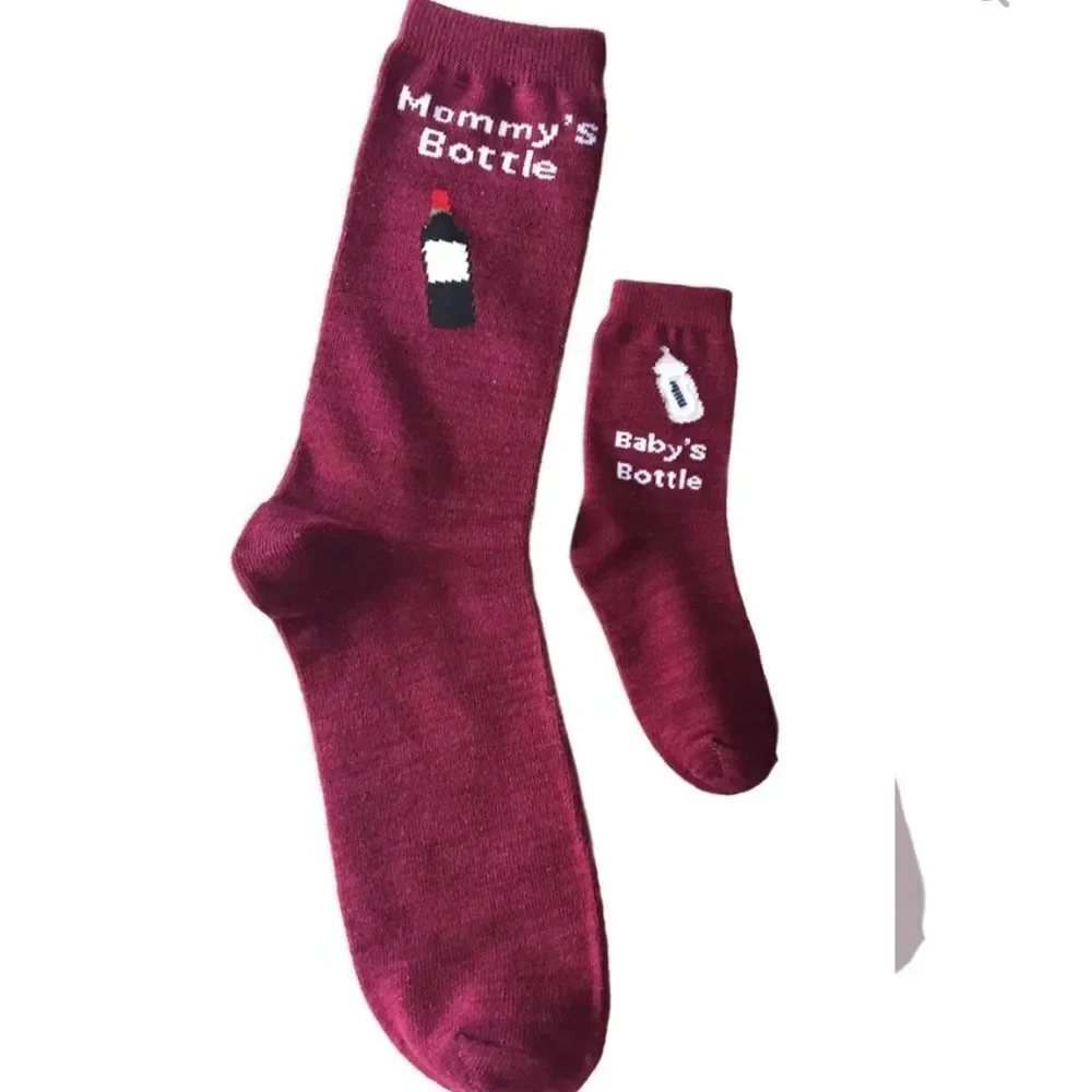 MOMMY & ME SOCKS‎